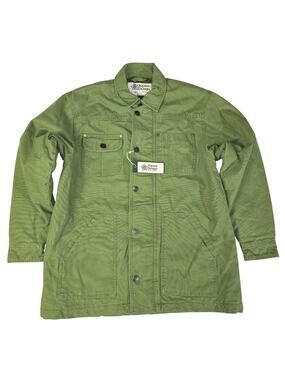 Alpine Design Chore Coat Womens Small Quilted Lined Olive Green NWT